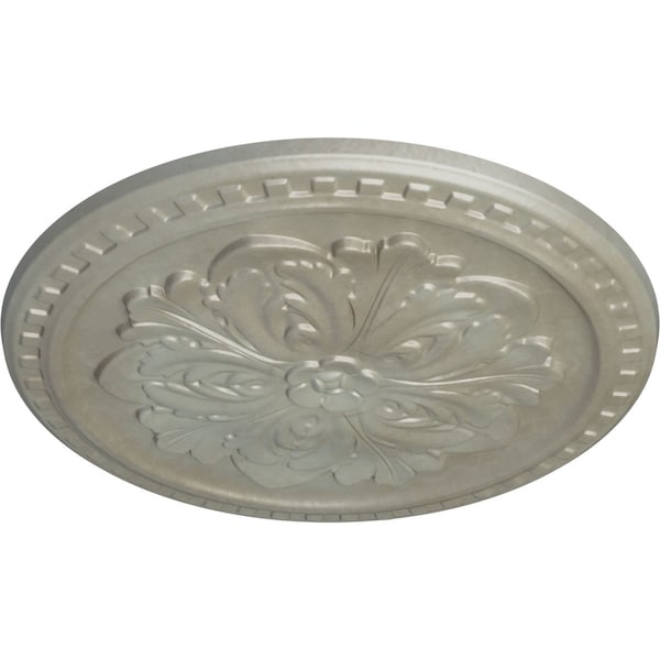 Emeryville Ceiling Medallion, Hand-Painted Flash Gold, 16 7/8OD X 5/8P